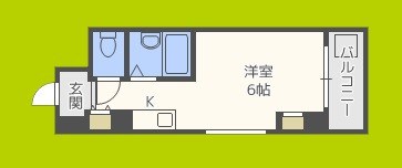 エムロード玉造 間取り