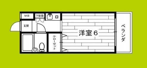 パインハイツ 間取り