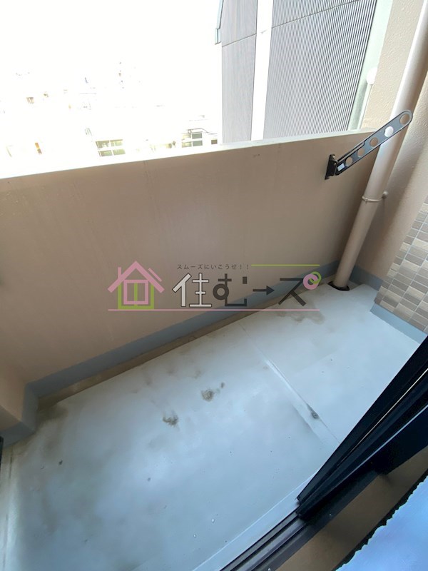 プレサンス西心斎橋 ベランダ