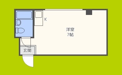 杉本スカイハイツ 間取り