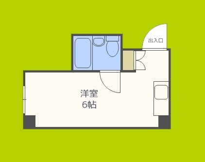 堀江グリーンハイツ 間取り