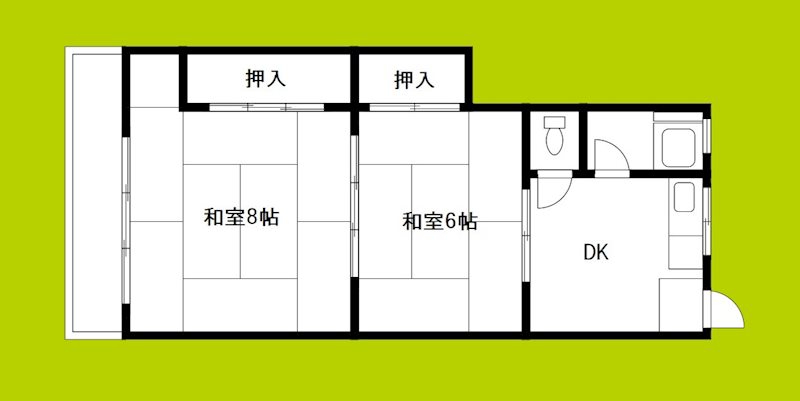 マンション千代田 間取り