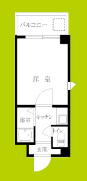 シャトー南堀江 間取り