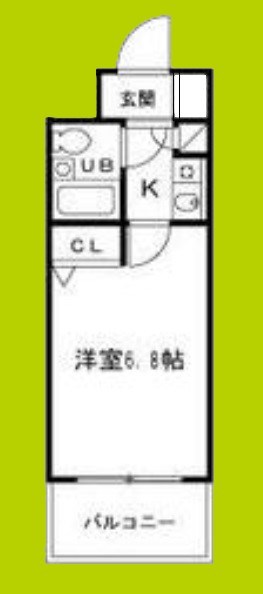 シティアリーナ阿波座西 間取り