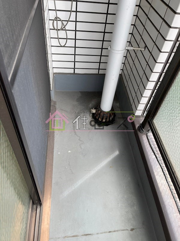 玉造クローバーハイツ ベランダ