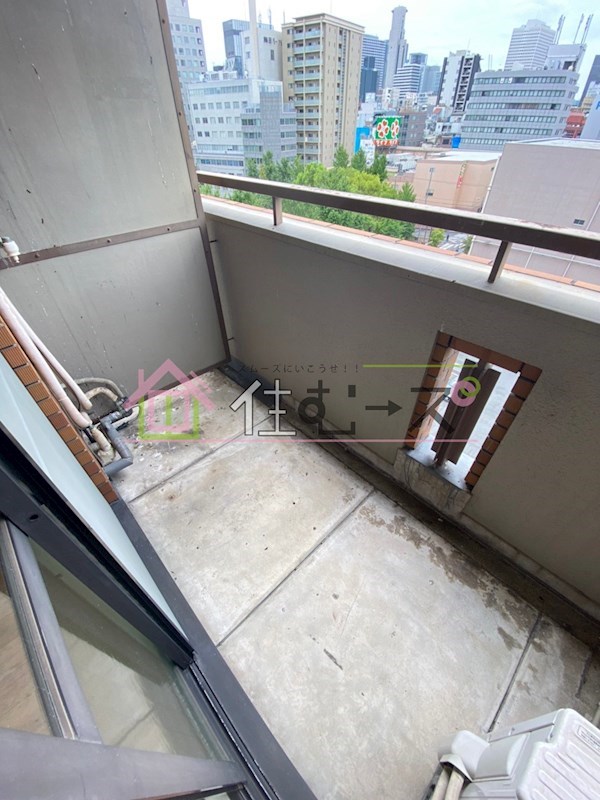 センチュリーパークユニ東梅田 ベランダ