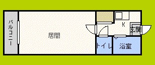フローラル横堤 間取り