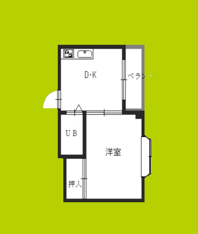 ユニ長吉ビル 間取り