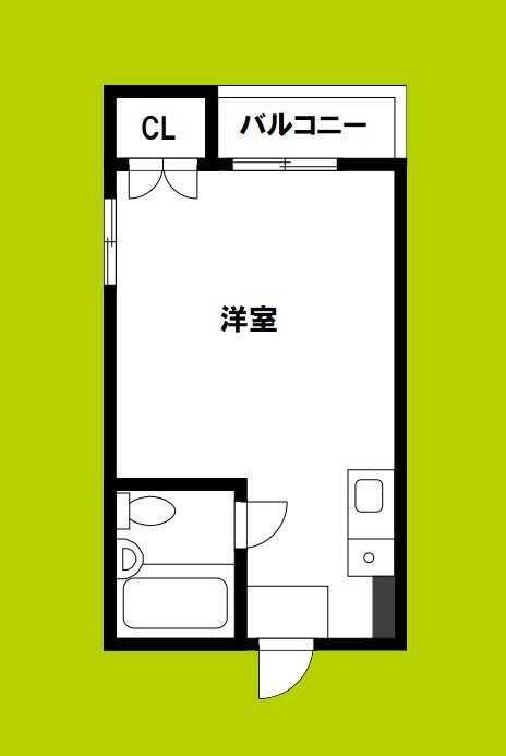 AハイツB 間取り