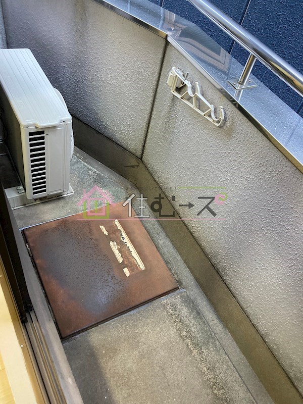 杭全ダイヤモンドライフ ベランダ