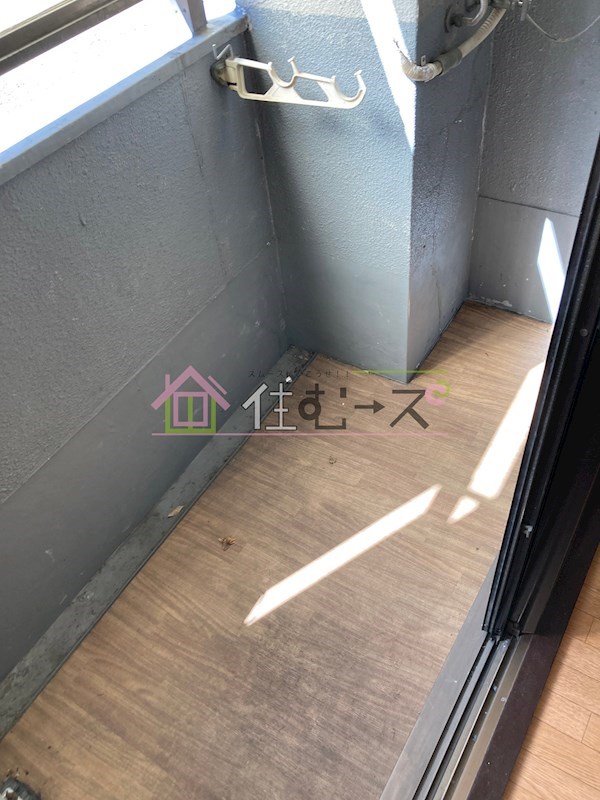 マンション輝 ベランダ