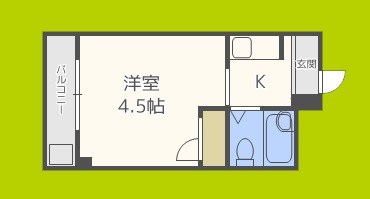 メゾン・ド・シュルヴィー 間取り図