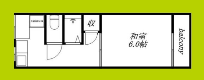 木村第7文化住宅 間取り