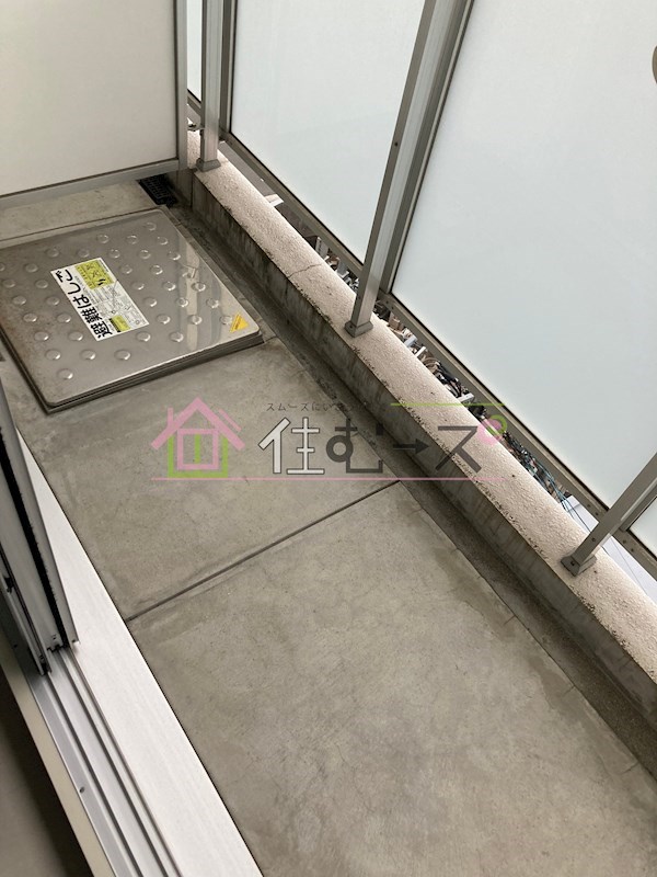 エルミタージュ難波南Ⅴ ベランダ