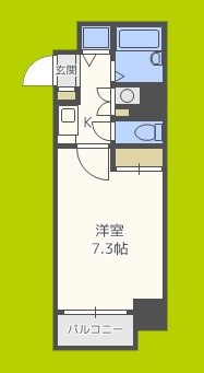 CityLifeディナスティ新大阪 間取り図