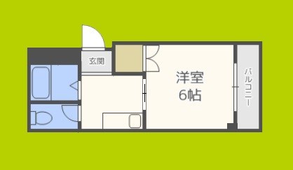 ハーモニー弁天 間取り