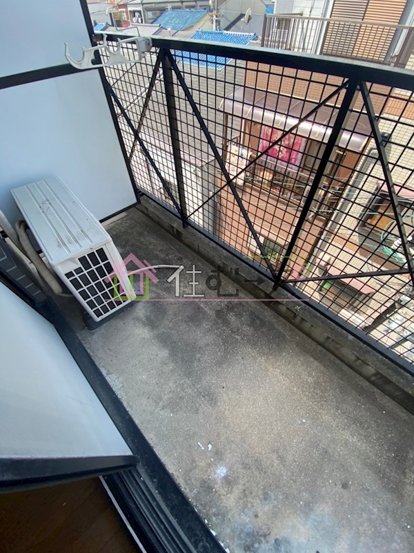 ハーモニー弁天 ベランダ