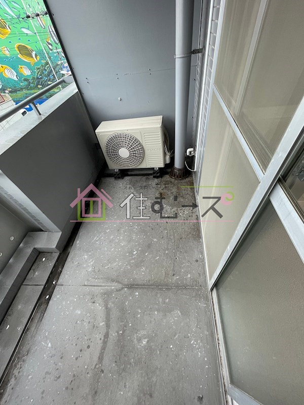 デイズハイツ八幡屋 ベランダ