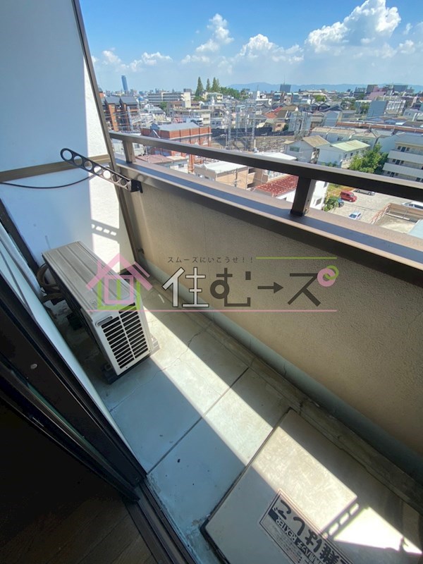 プルメリア玉出 ベランダ