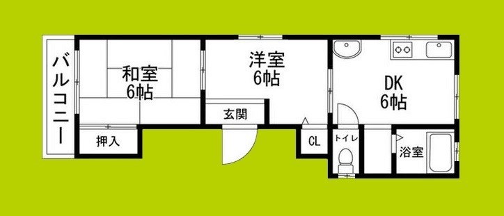 清水マンション 間取り