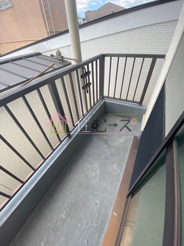 清水マンション ベランダ