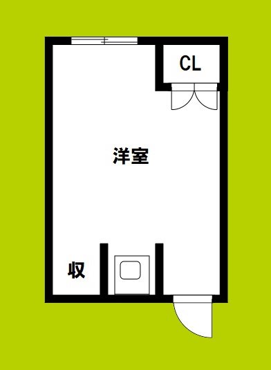 コーポ有楽1 間取り