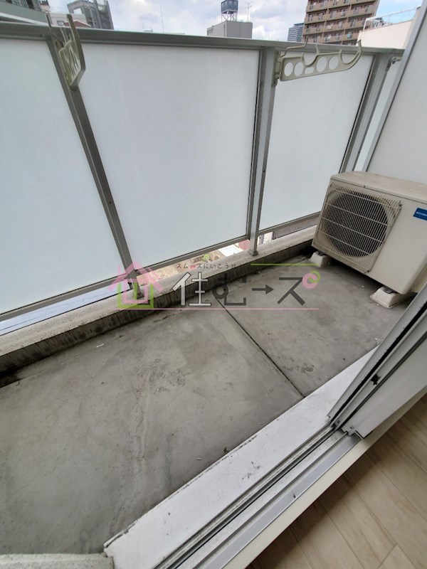 エルミタージュ難波南Ⅴ ベランダ