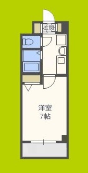 エステムコート難波サウスプレイス 間取り