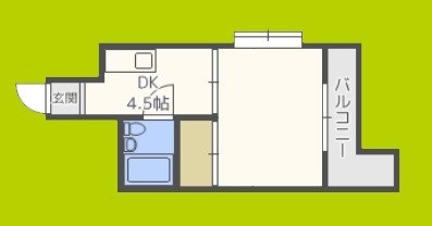東洋プラザ蒲生 間取り