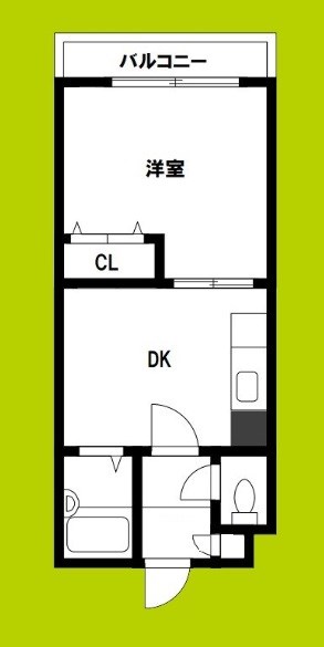 サンプラザ今里Ⅰ番館 間取り