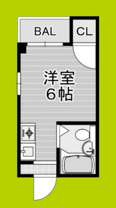 レスポワール城北 間取り