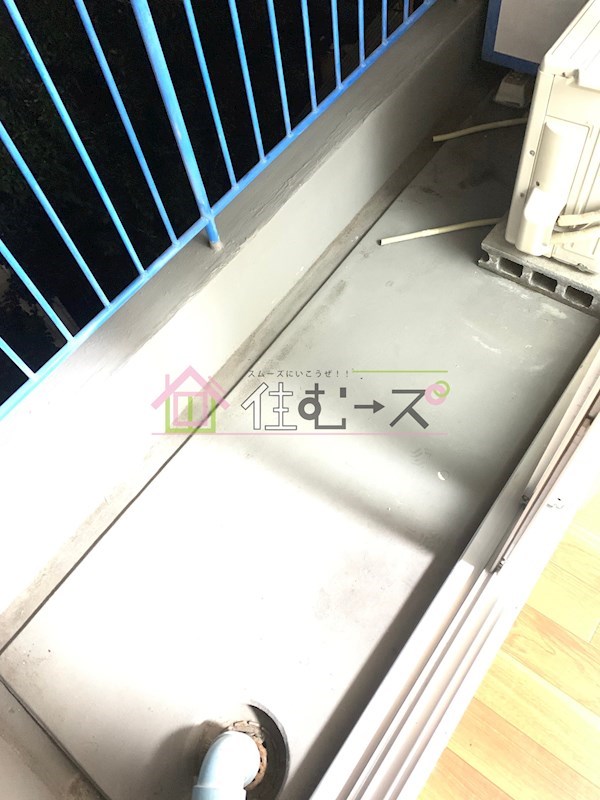 レインボー山崎 ベランダ