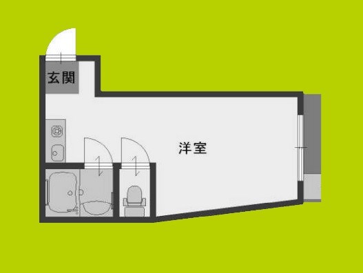 朝日マンション 間取り