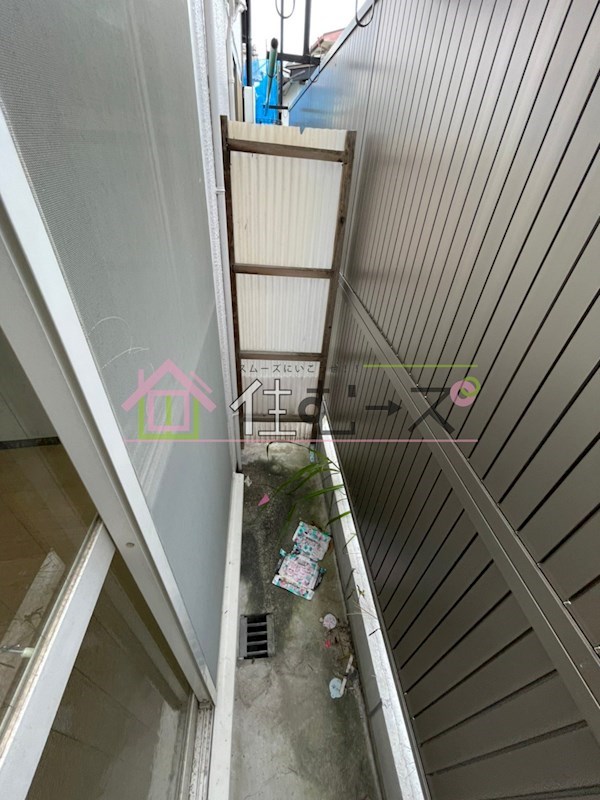 朝日マンション ベランダ