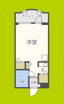 ダイアパレス堀江公園 間取り