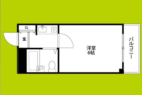 ロイヤルハイツ住吉 間取り