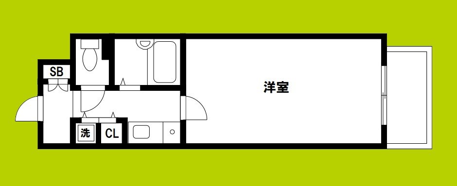 リーガル北梅田 間取り