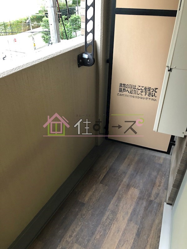エステムコート新大阪Ⅲステーションプラザ ベランダ