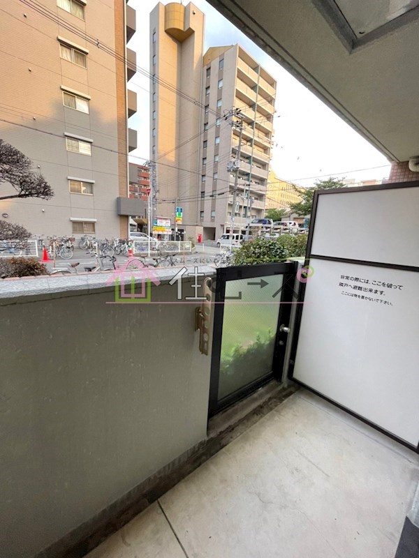 グランディール阪南町Ⅱ番館 ベランダ