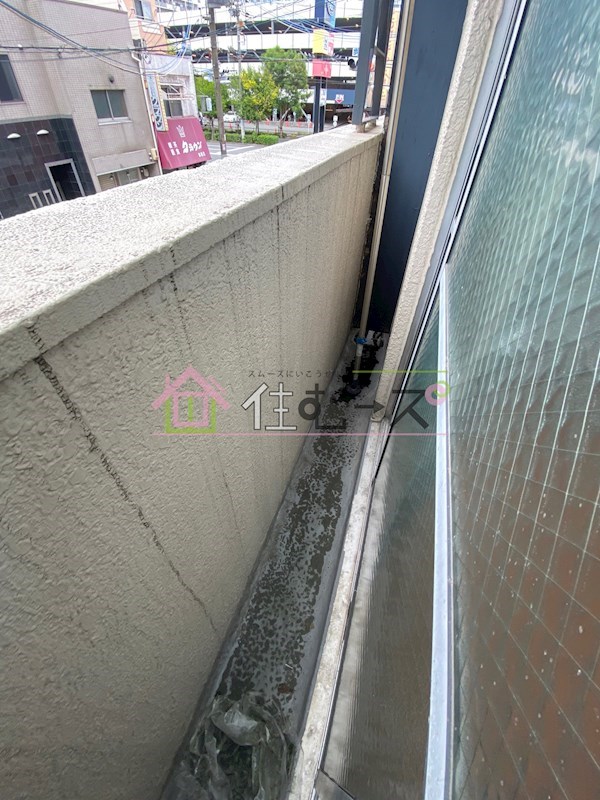 高殿マンション ベランダ