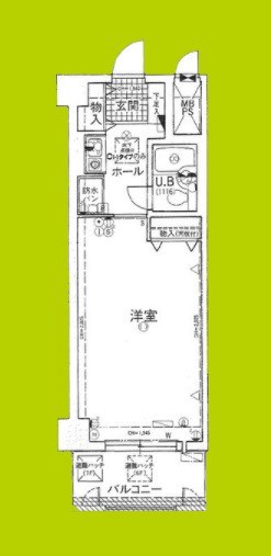 ライオンズマンション今里第２  間取り