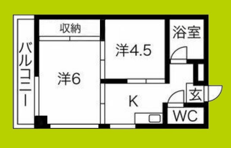 フロンティア放出 間取り