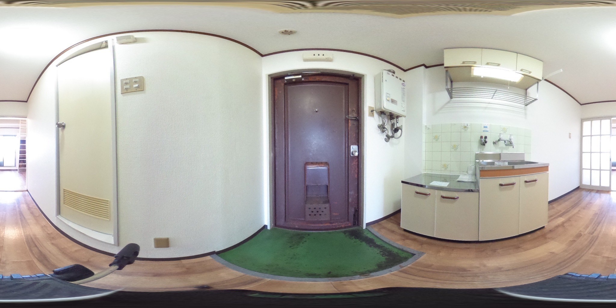 ハイツ正覚寺 玄関