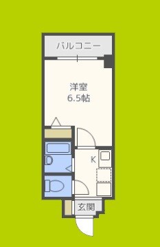 ウィンヒルズ難波南 間取り