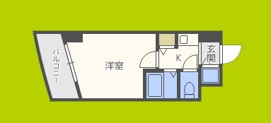 ラナップスクエア新福島  間取り