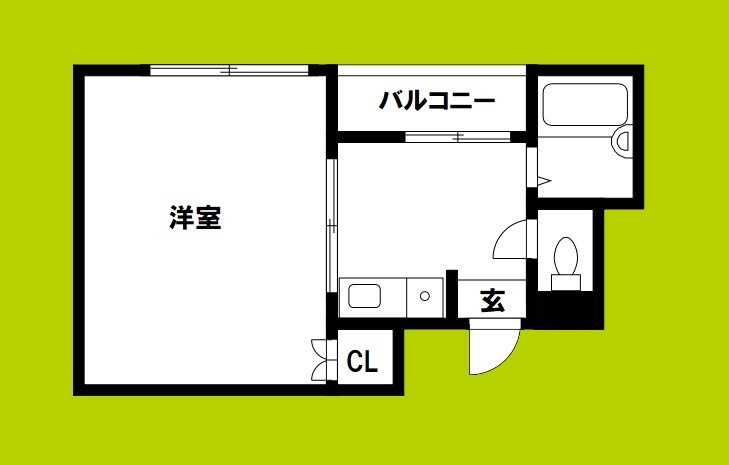 アドヴァン住之江 間取り