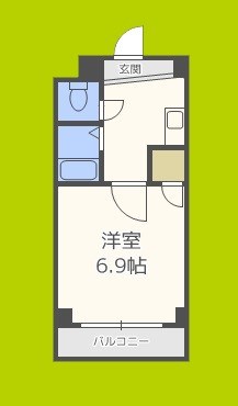 フォレストスクエア西長堀 間取り
