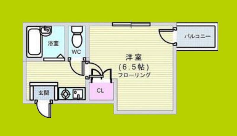 トレヴィの泉 間取り