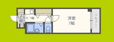エクシード弁天 間取り