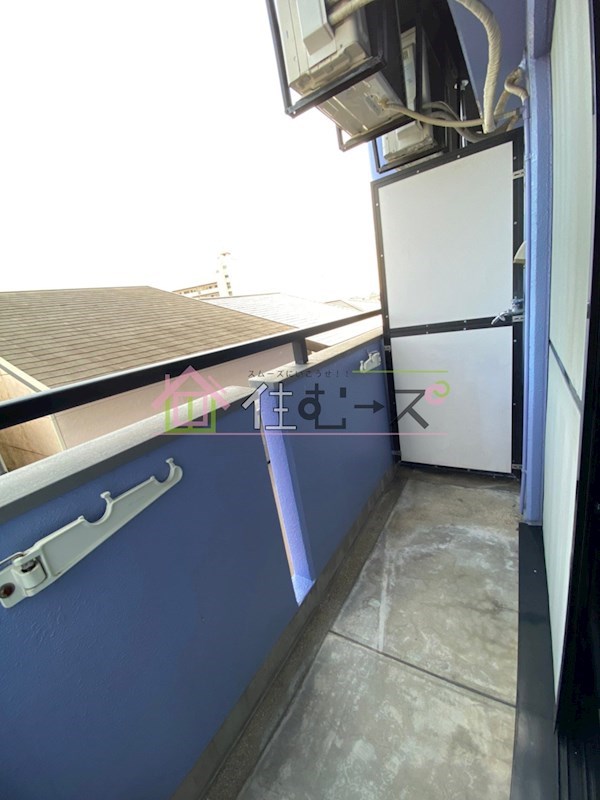 メゾンドールバンブーグラス ベランダ